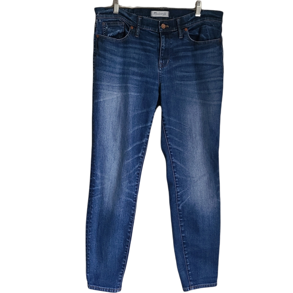 madewell skinny skinny high rise jeans size 32